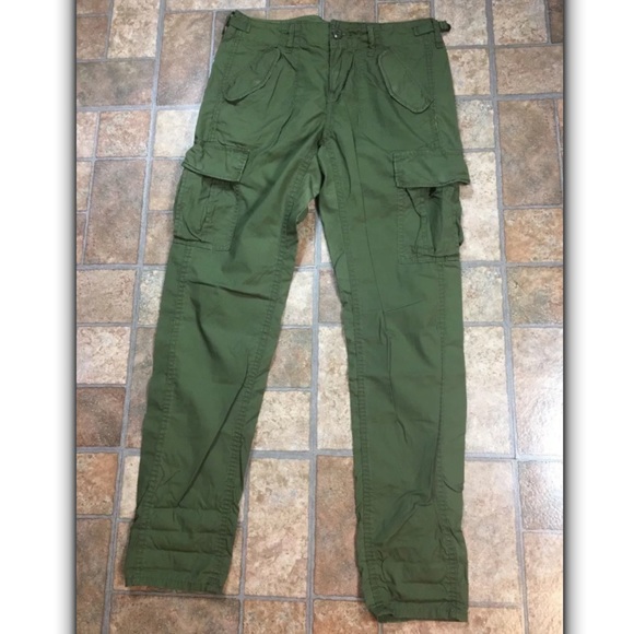 ralph lauren denim and supply cargo pants